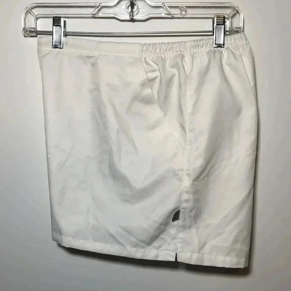 NIKE Vintage Crisp White Court Shorts Size: L - Picture 2 of 8